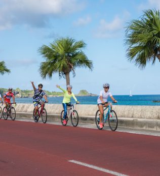 自転車で沖縄を縦断！仲間と楽しむ新アクティビティ「BikeRide&SPA」